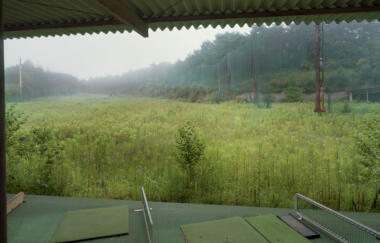 Garbasz Golf Driving Range Mukaihata Okuma Machi Futaba Fukushima Nuclear Exclusion Zone 2014