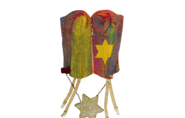 Lurie Untitled Corset With Stars Of David 1982 Wide