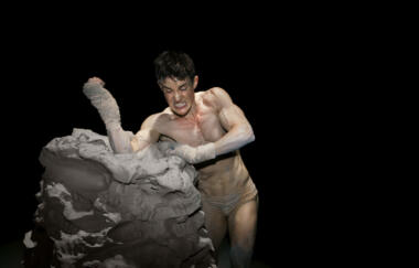 Cassils Becoming An Image Performance Still No 3 National Theater Studio Spill Festival London 2013 Tiff