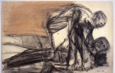 Golub Combat Ii 1963 Drawing Scan