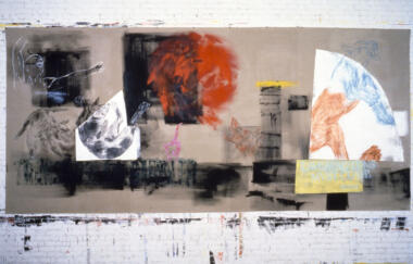 Golub Laughing Lions 1995