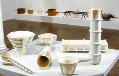 Wexler Expanded Pails 1994 Installation View