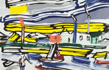 Lichtenstein The River 1985