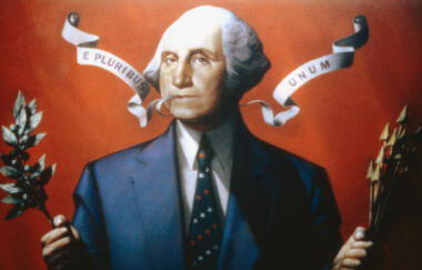 Komar Melamid George Washington As An Eagle 1996 97Detail1