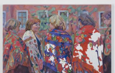Kabakov S  Kochelev Whose Shawl Is Better  Village Beauties 1932 1992 1